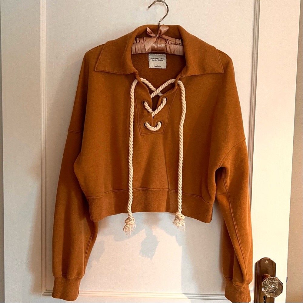 Abercrombie & Fitch Cropped Sweatshirt